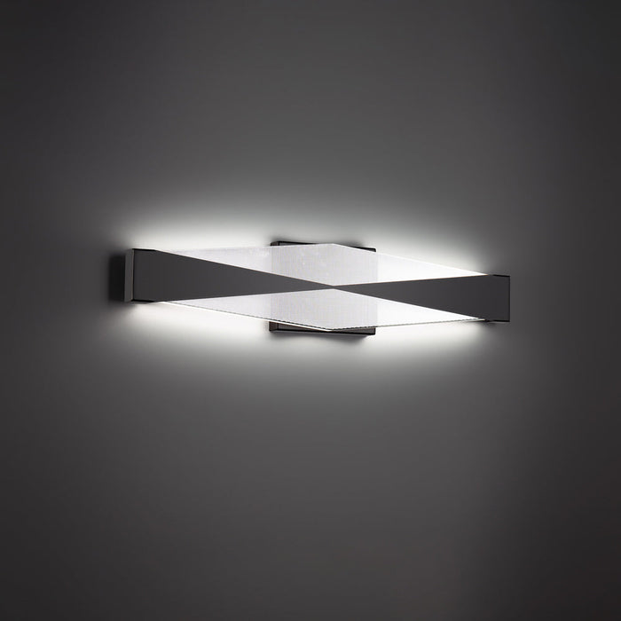 Enigmatic LED Vanity Wall Light in Detail.