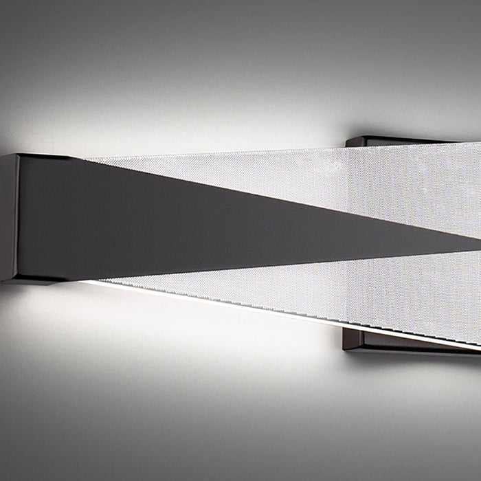 Enigmatic LED Vanity Wall Light in Detail.