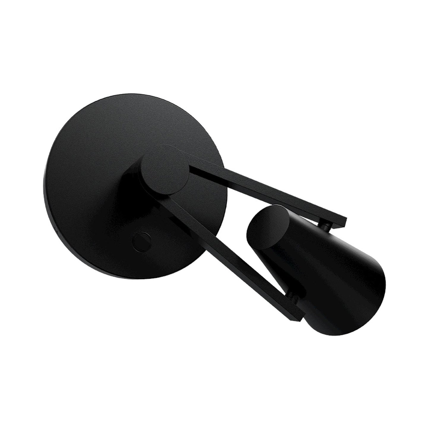 Garlyn LED Wall Light in Black.
