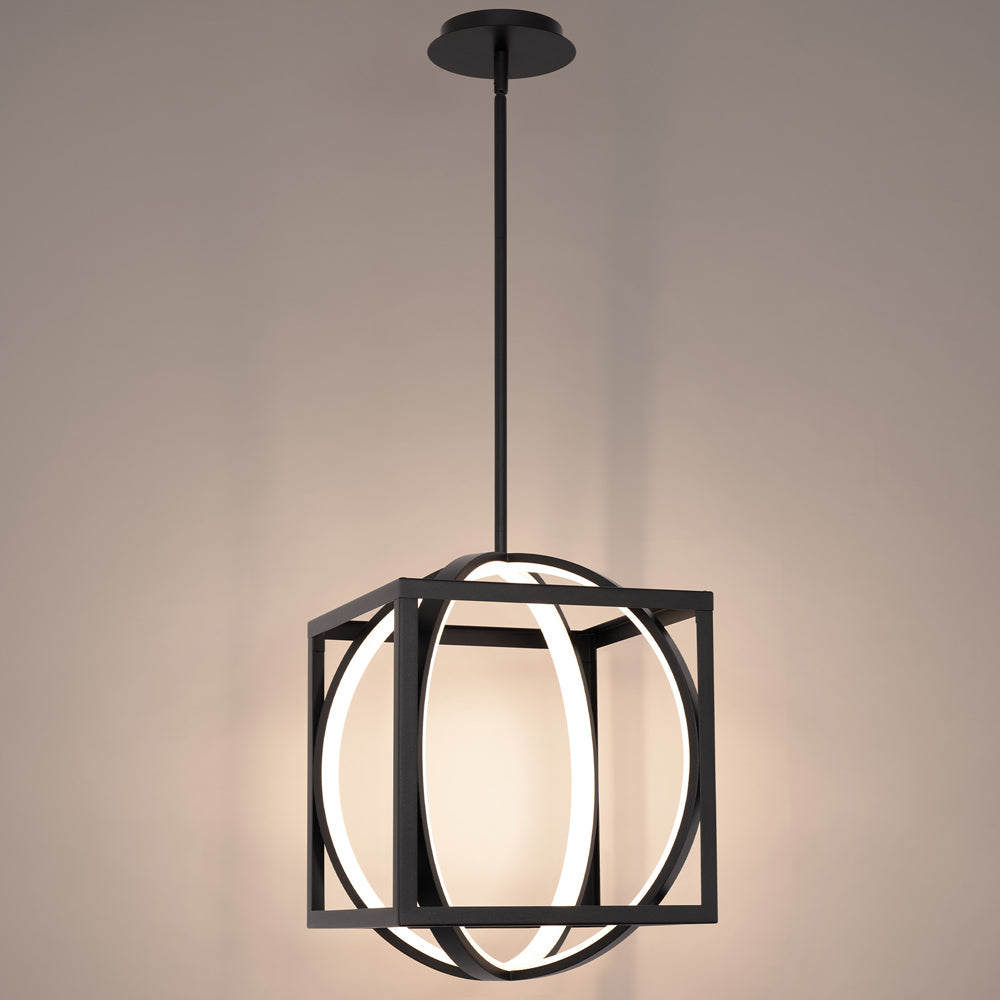 Geometrix LED Pendant Light in Detail.