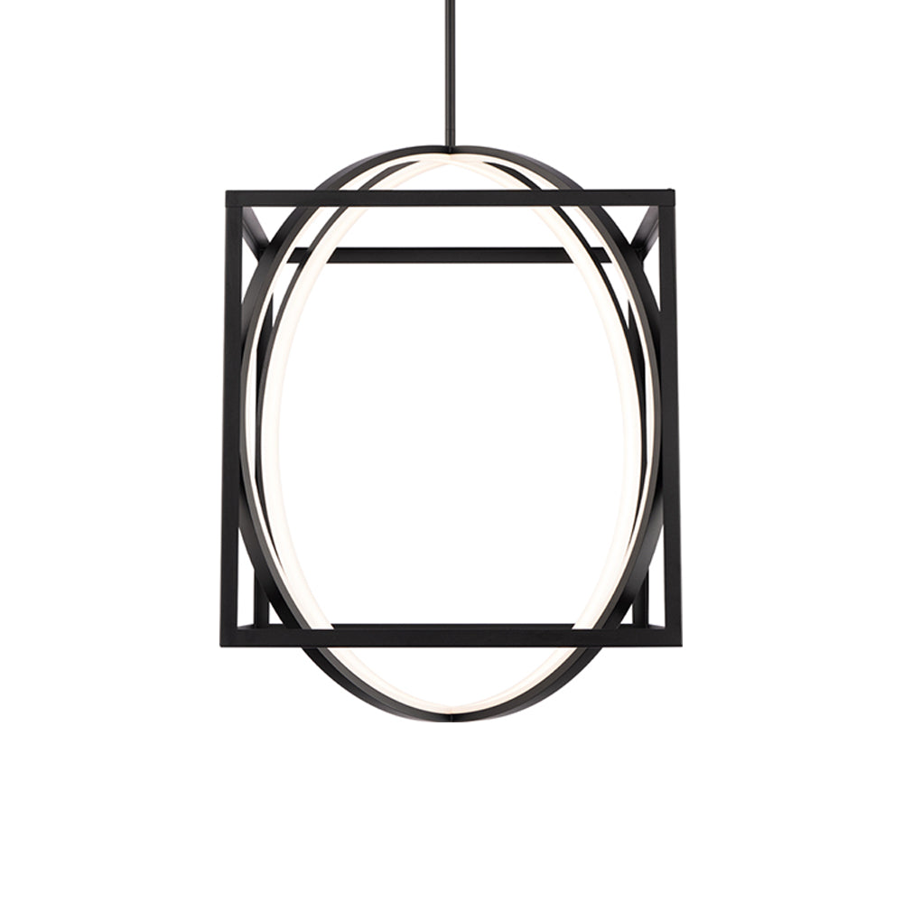 Geometrix LED Pendant Light in Detail.