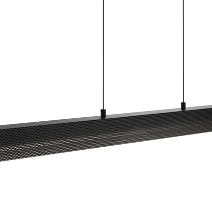 Grille LED Linear Pendant Light in Detail.