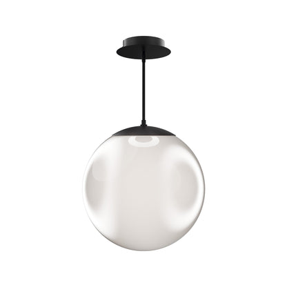 Honeymooner LED Pendant Light in Black (20-Inch).
