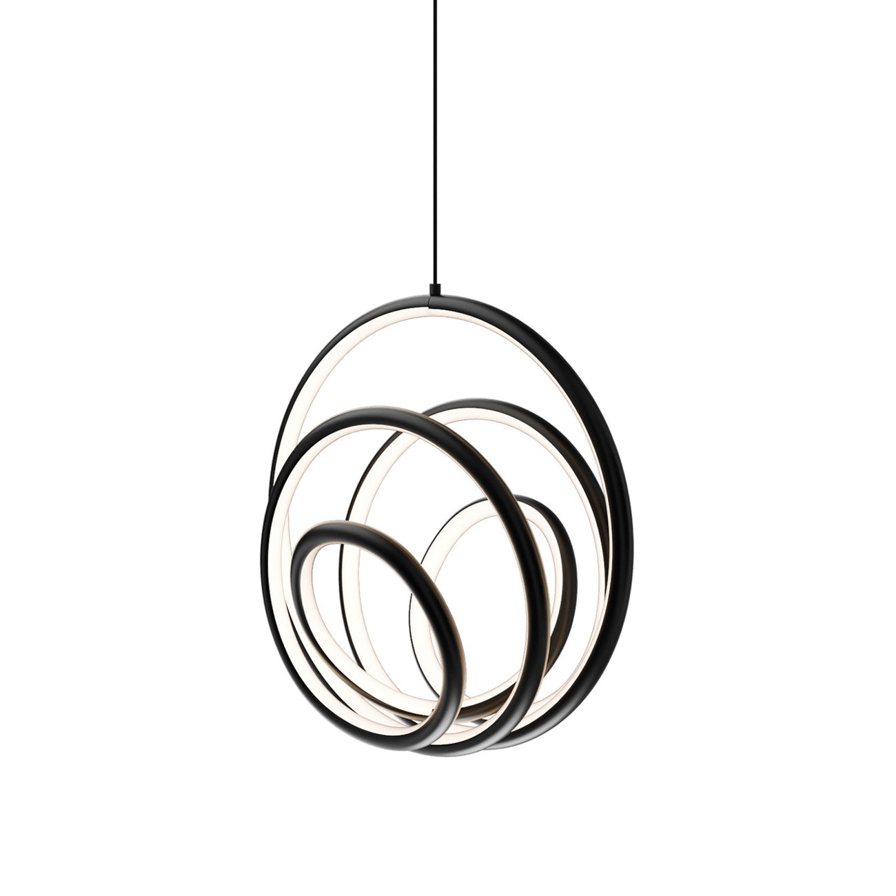 Hoopla LED Pendant Light in Detail.