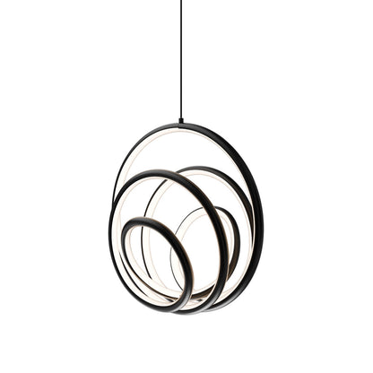 Hoopla LED Pendant Light in Detail.