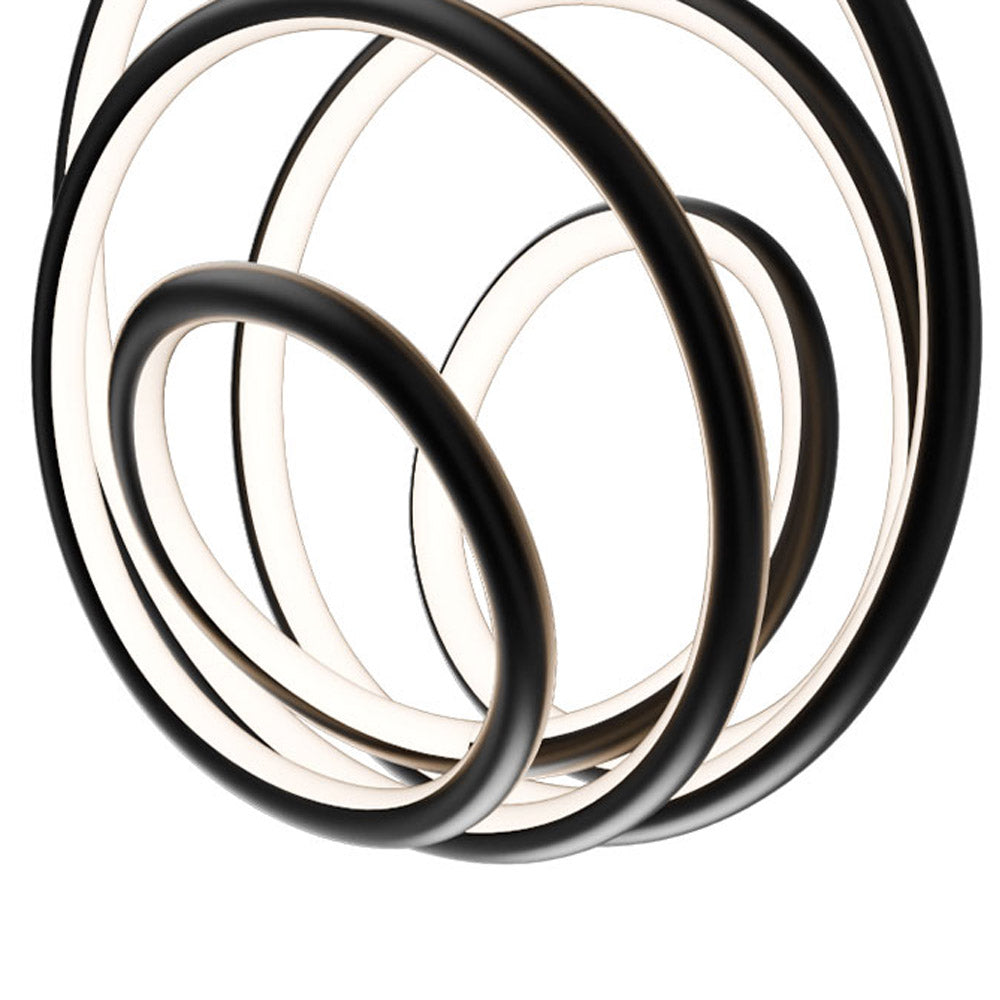 Hoopla LED Pendant Light in Detail.