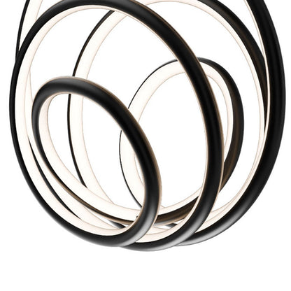Hoopla LED Pendant Light in Detail.