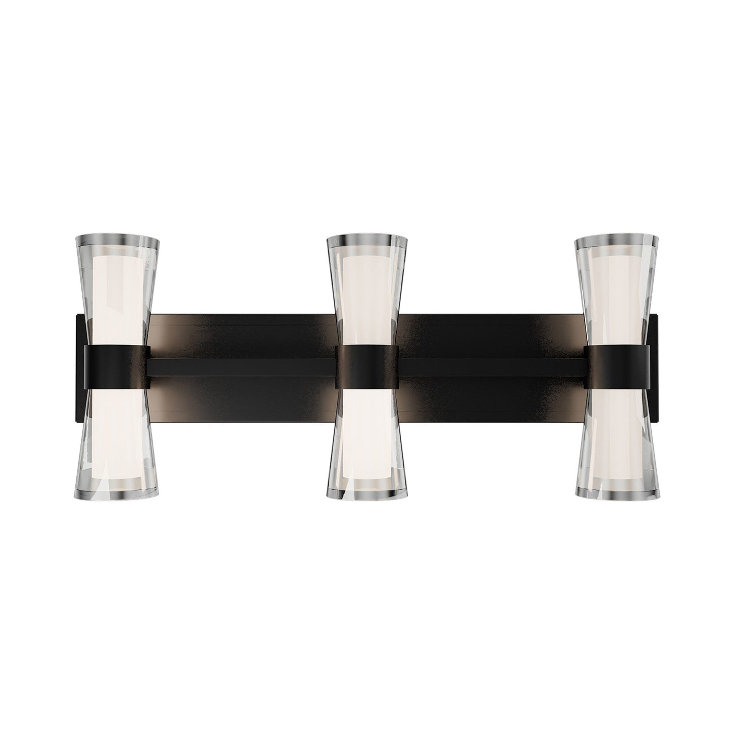 Hourglass LED Bath Wall Light.