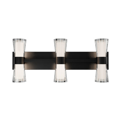 Hourglass LED Bath Wall Light.