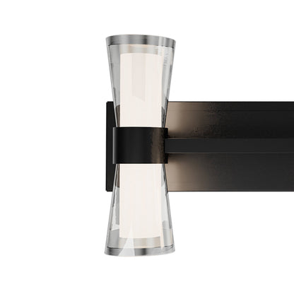Hourglass LED Bath Wall Light in Detail.
