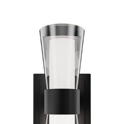 Hourglass Single LED Bath Wall Light in Detail.
