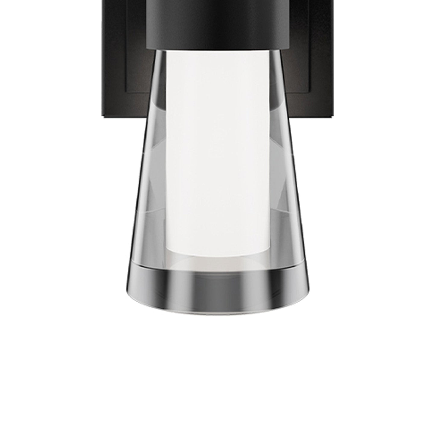 Hourglass Single LED Bath Wall Light in Detail.