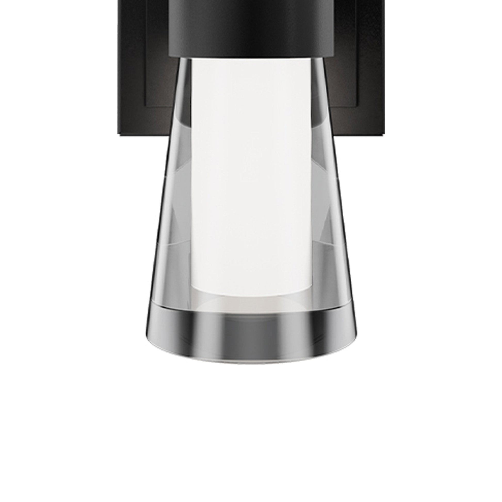 Hourglass Single LED Bath Wall Light in Detail.