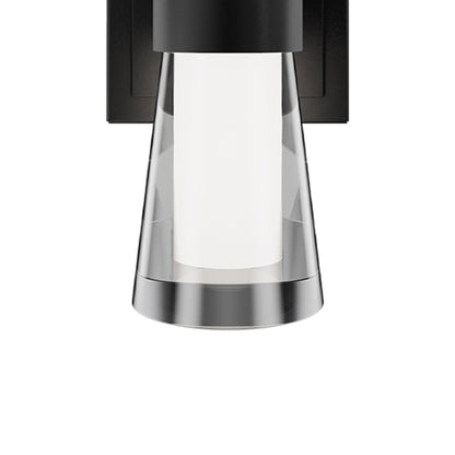 Hourglass Single LED Bath Wall Light in Detail.