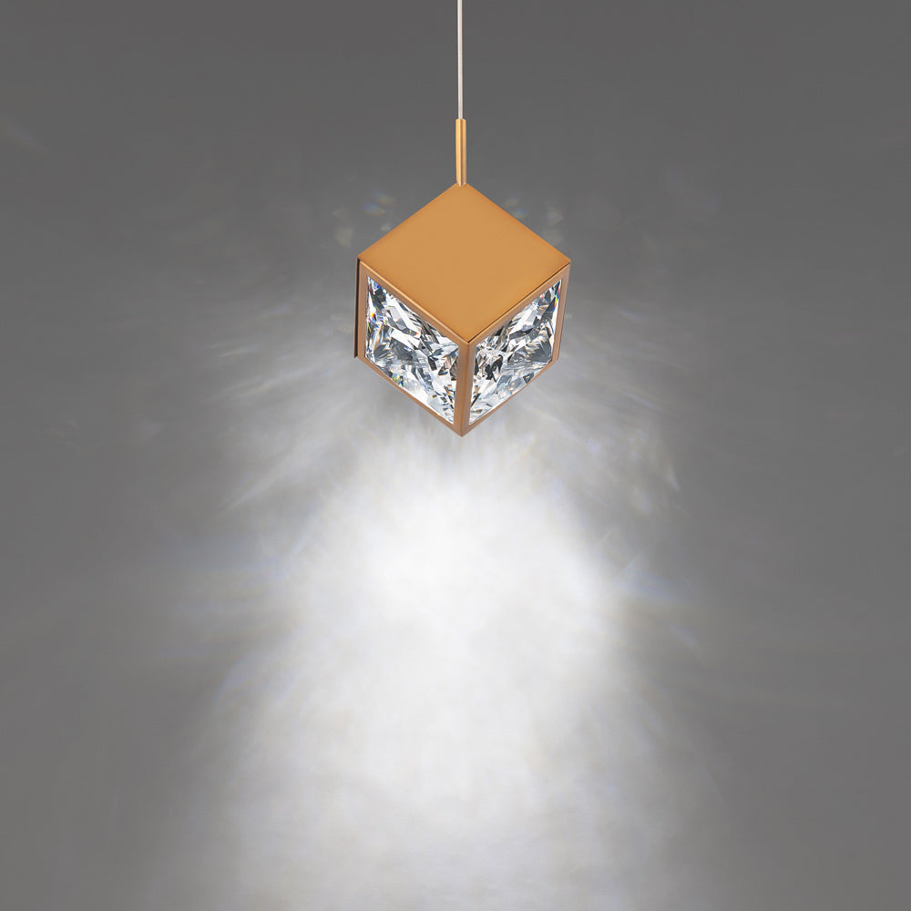 Ice Cube LED Mini Pendant Light in Detail.