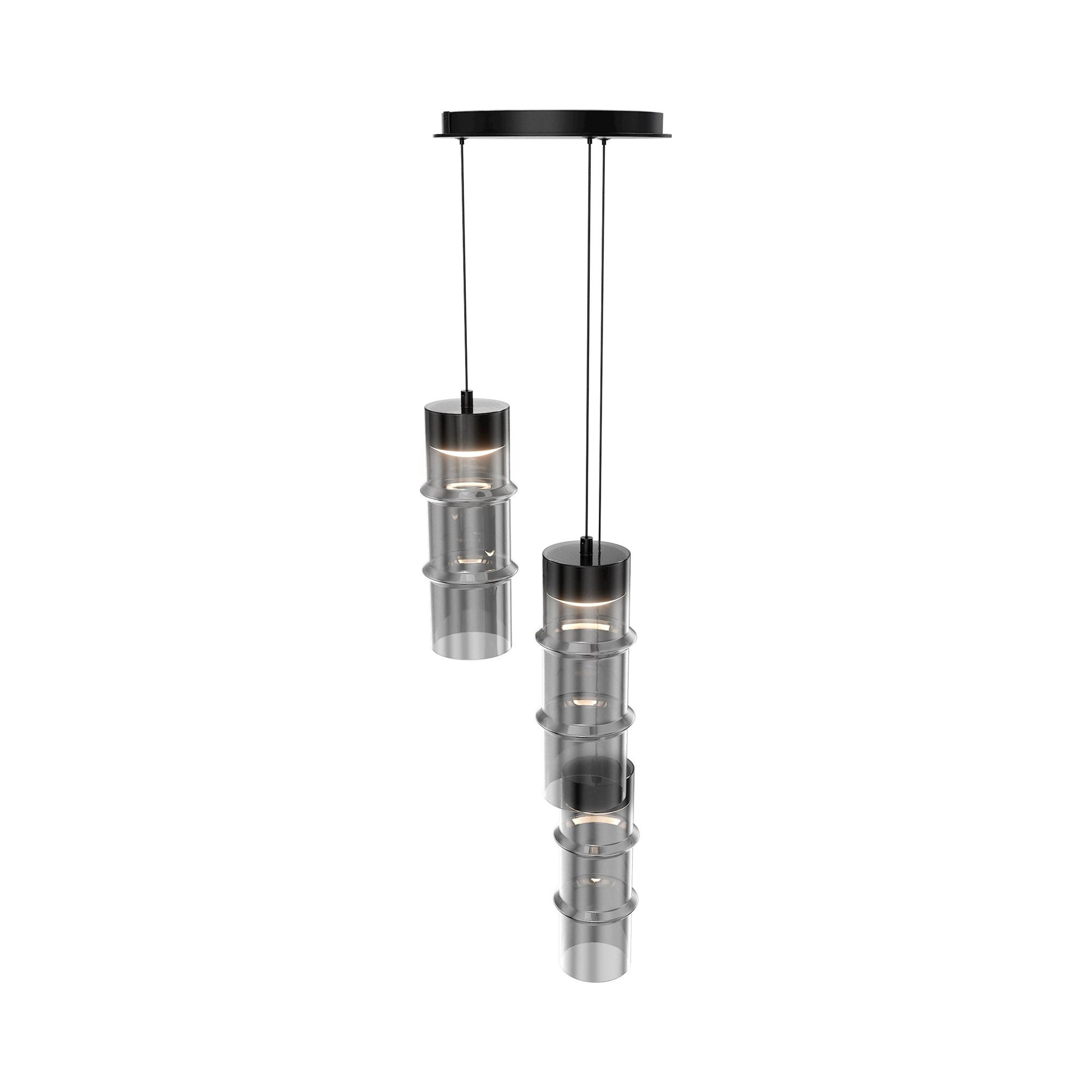 Kanister Multi Light LED Chandelier.