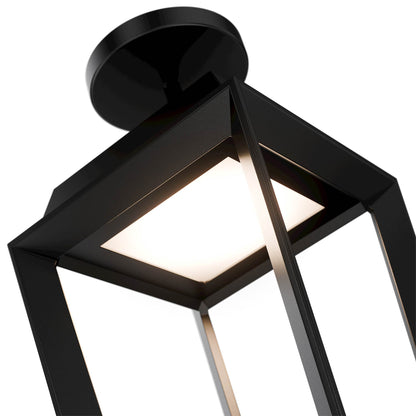 Levee Outdoor LED Pendant Light in Detail.
