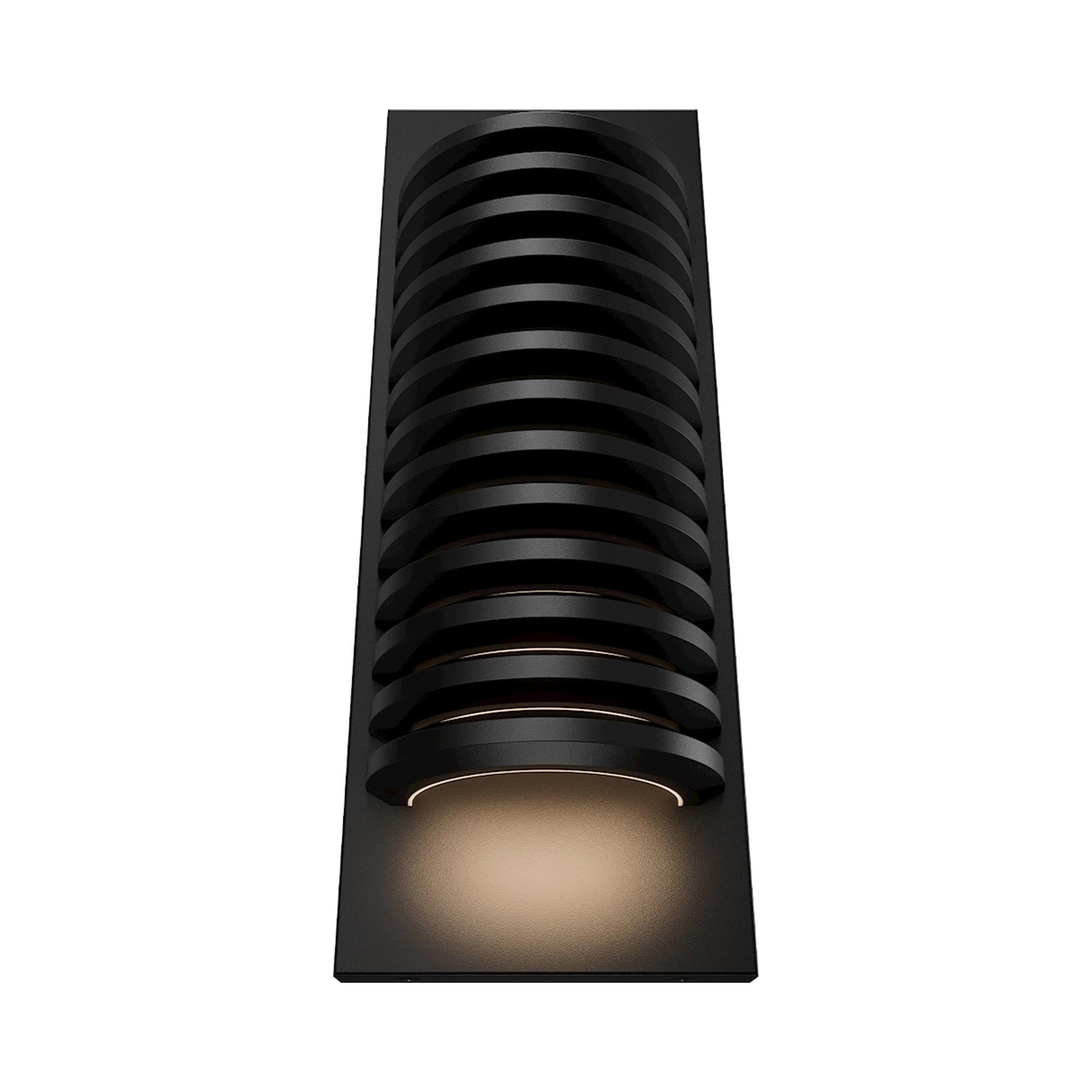 Loome Outdoor LED Wall Light in Detail.
