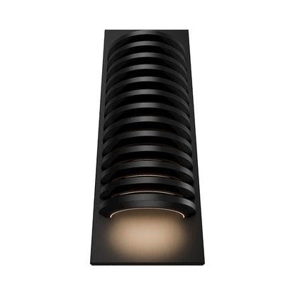 Loome Outdoor LED Wall Light in Detail.