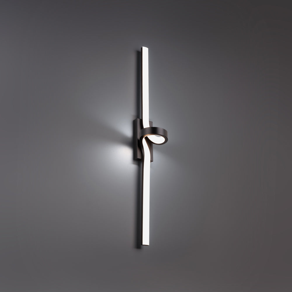 Loophole LED Vanity Wall Light in Detail.