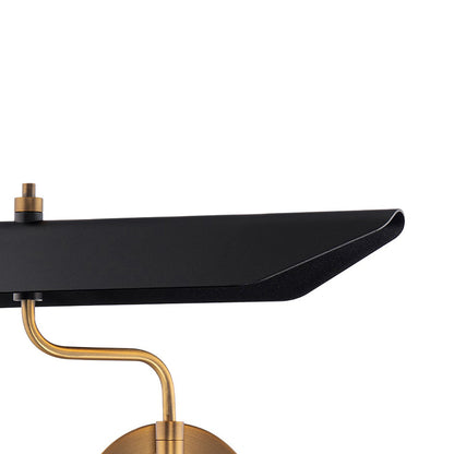 Loyd LED Swing Arm Wall Light in Detail.