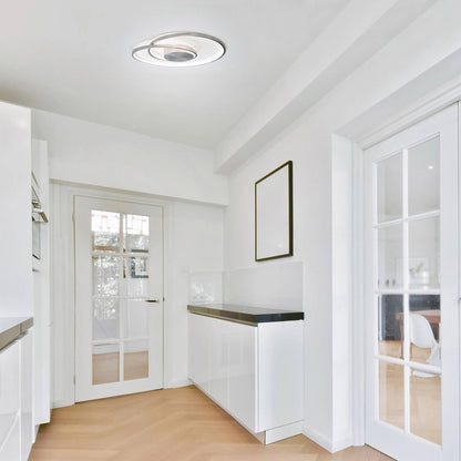 Marques LED Flush Mount Ceiling Light in kitchen.