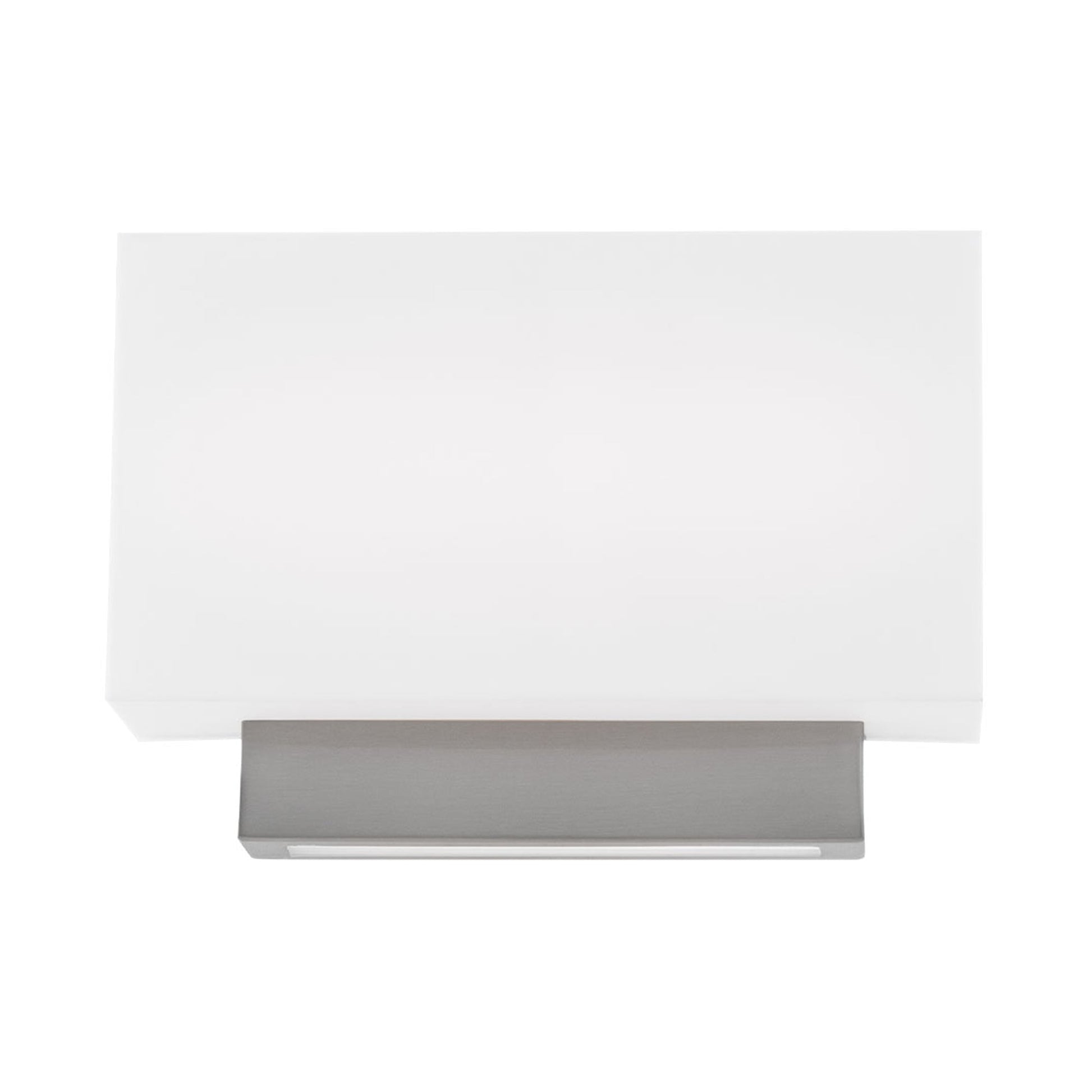 Maven LED Bath Wall Light in Brushed Nickel.