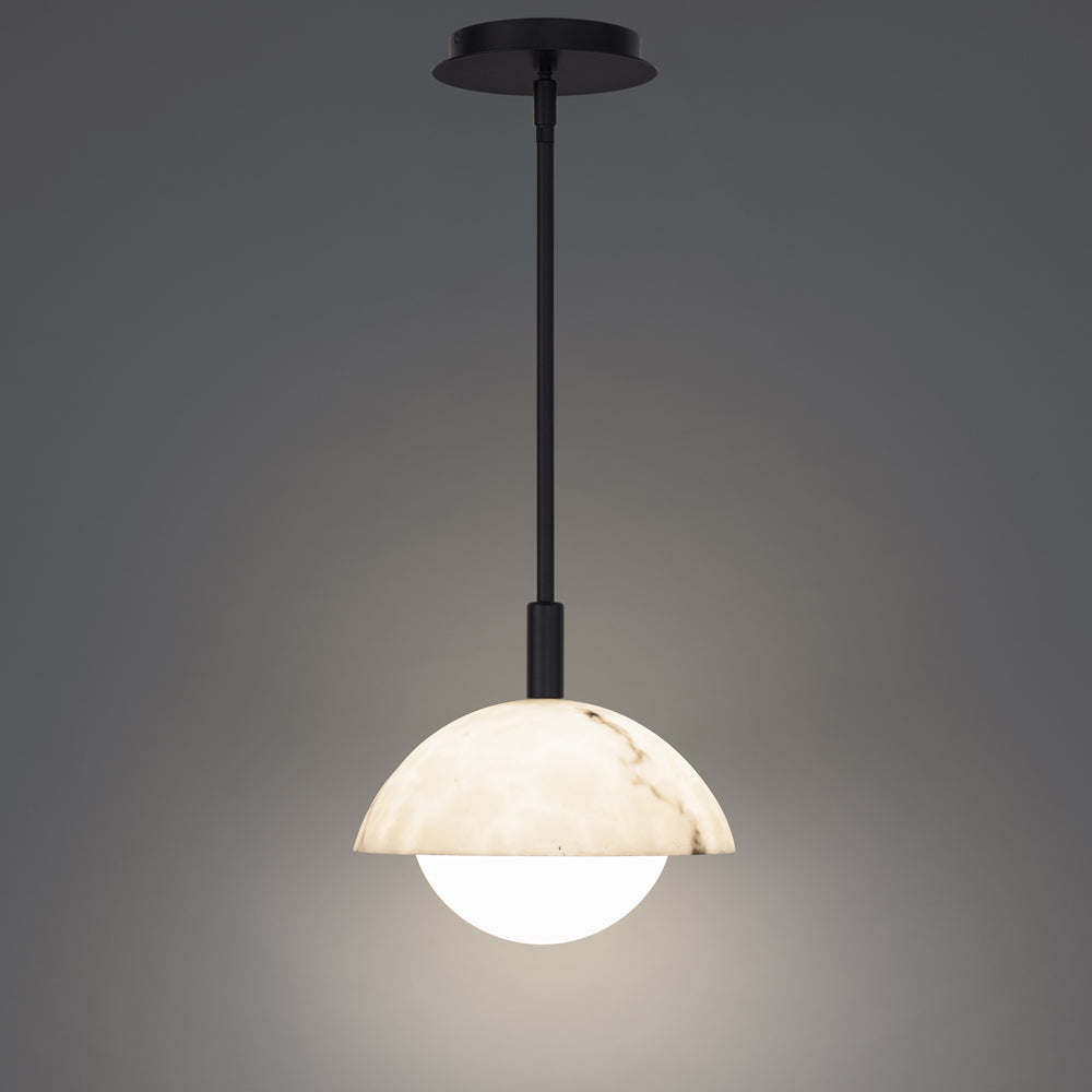 Moonstone LED Pendant Light in Detail.