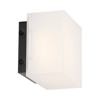 Moxee LED Wall Light in Black.
