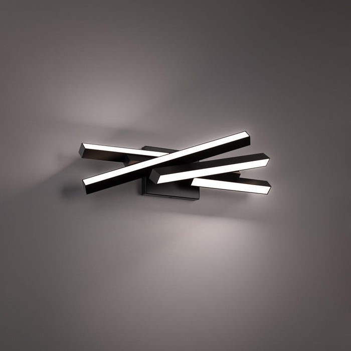 Parallax LED Vanity Wall Light in Detail.