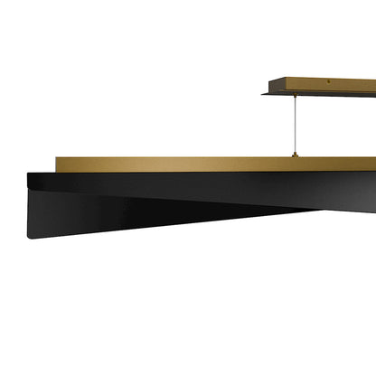 Parasail Linear LED Pendant Light in Detail.