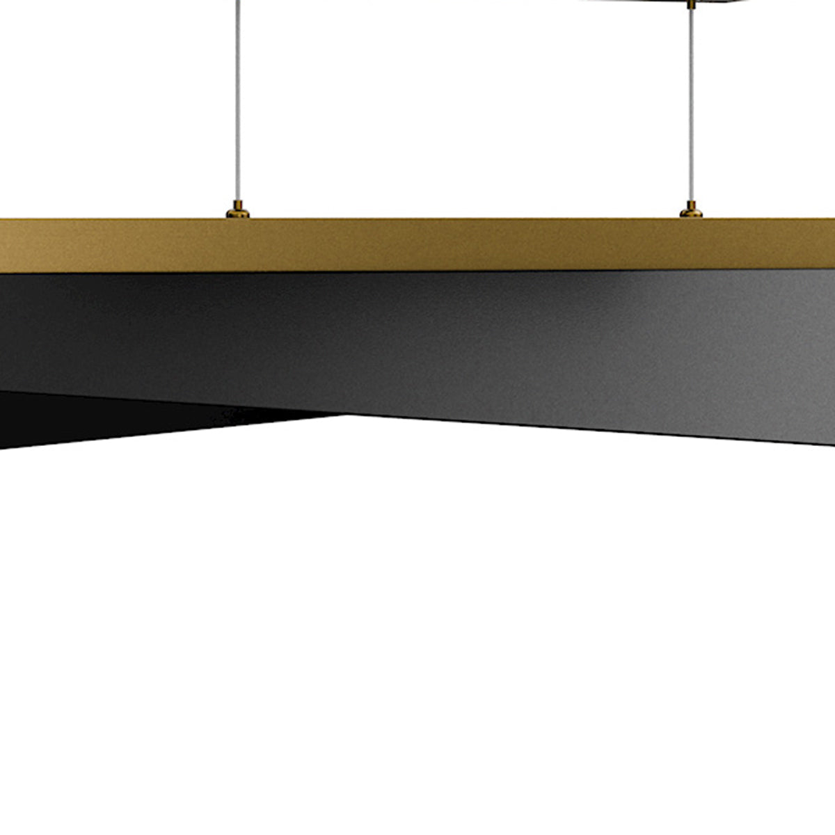Parasail Linear LED Pendant Light in Detail.