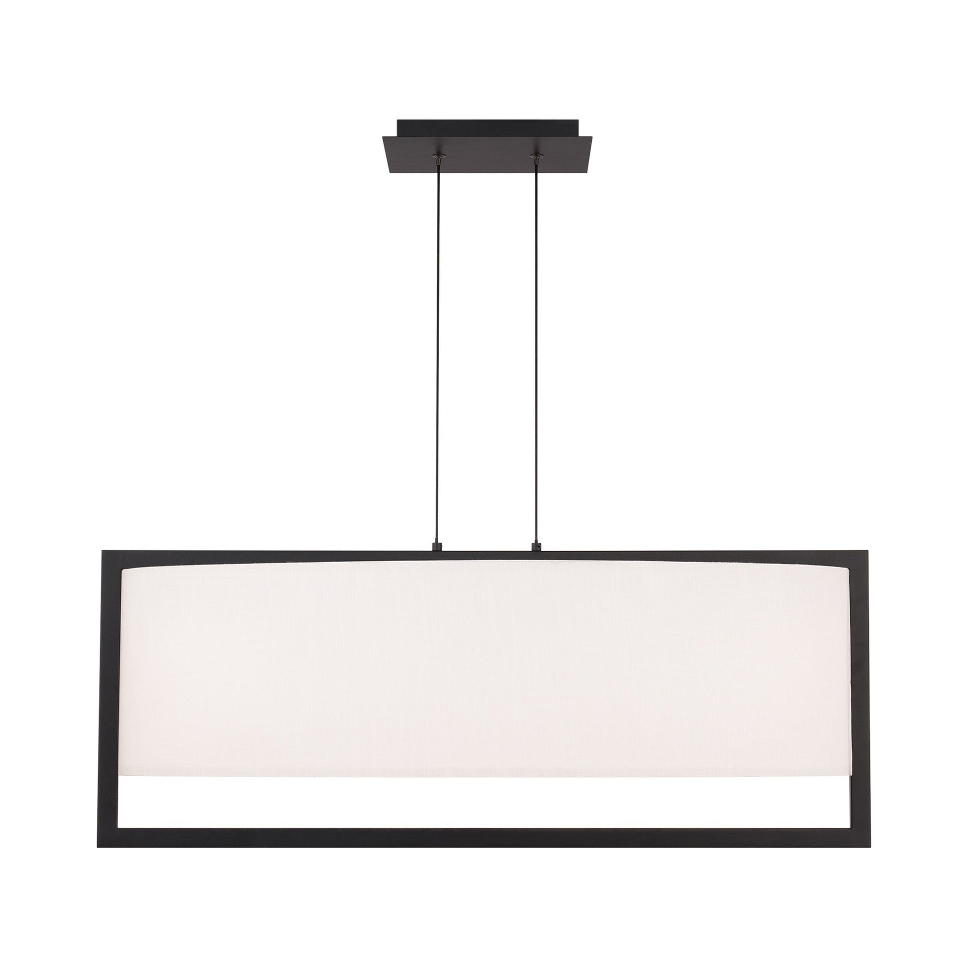 Park Avenue LED Mini Pendant Light in Black (31-Inch).