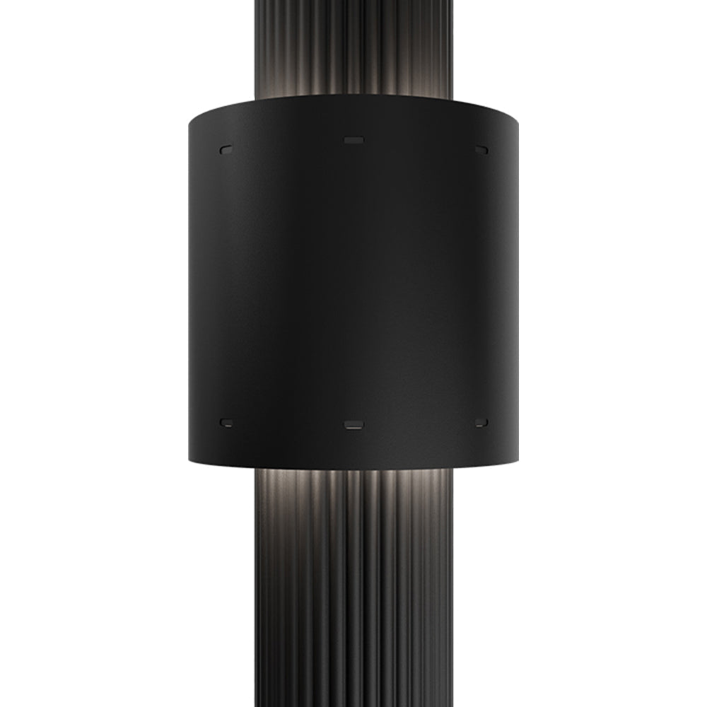 Piston Outdoor LED Wall Light in Detail.