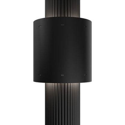 Piston Outdoor LED Wall Light in Detail.