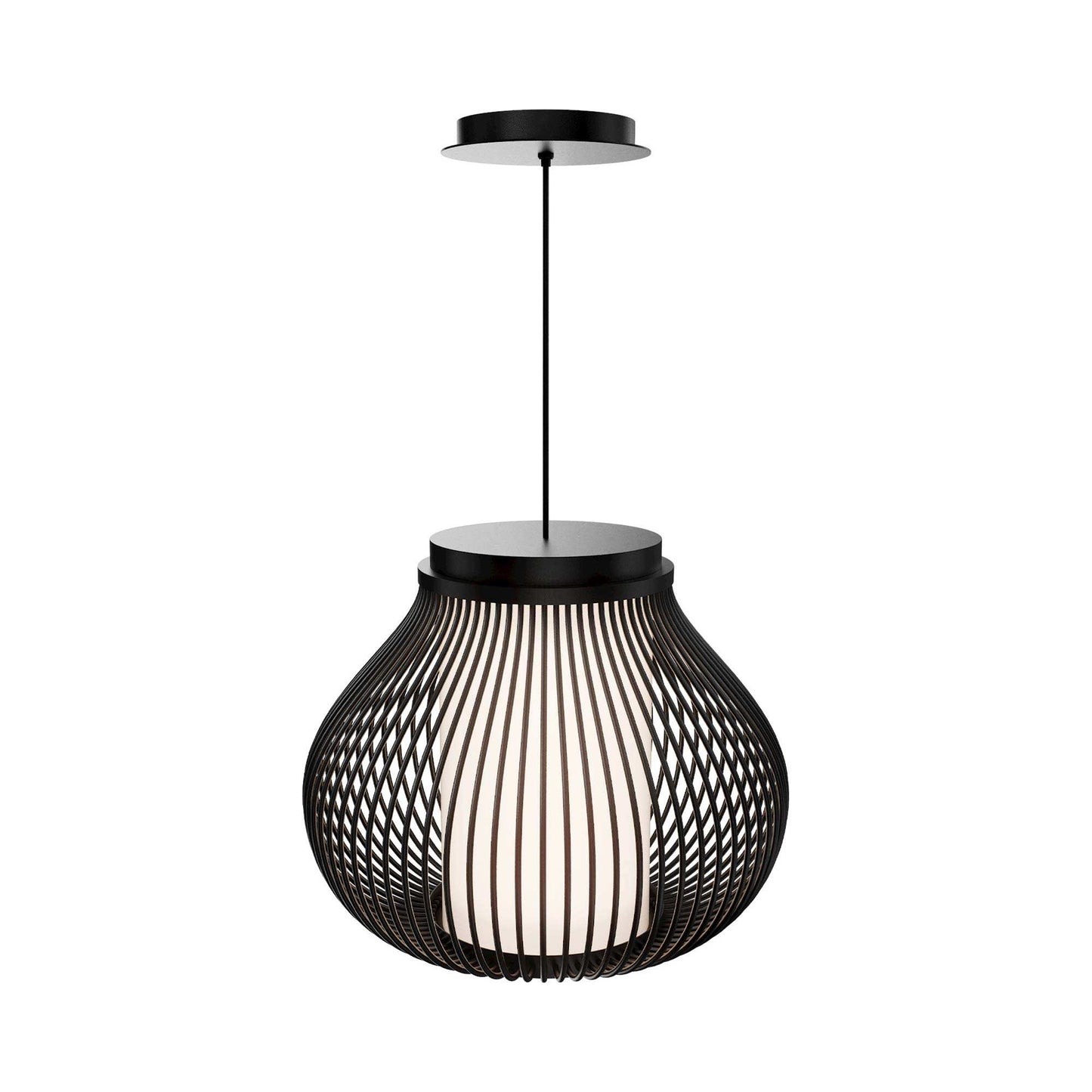 Poppin Outdoor LED Pendant Light in Detail.