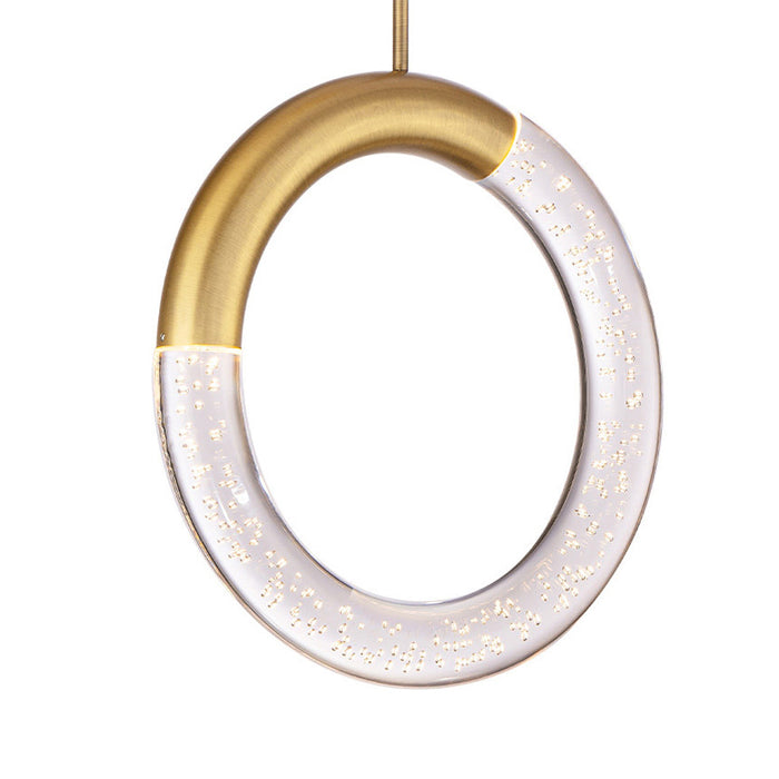 Ringlet LED Pendant Light in Detail.