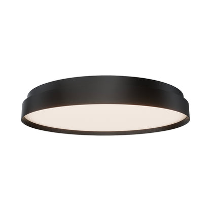 Rinsglsey LED Flush Mount Ceiling Light in Black.