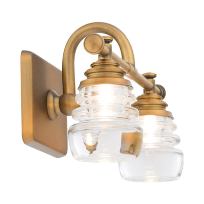Rondelle LED Bath Vanity Light in Detail.