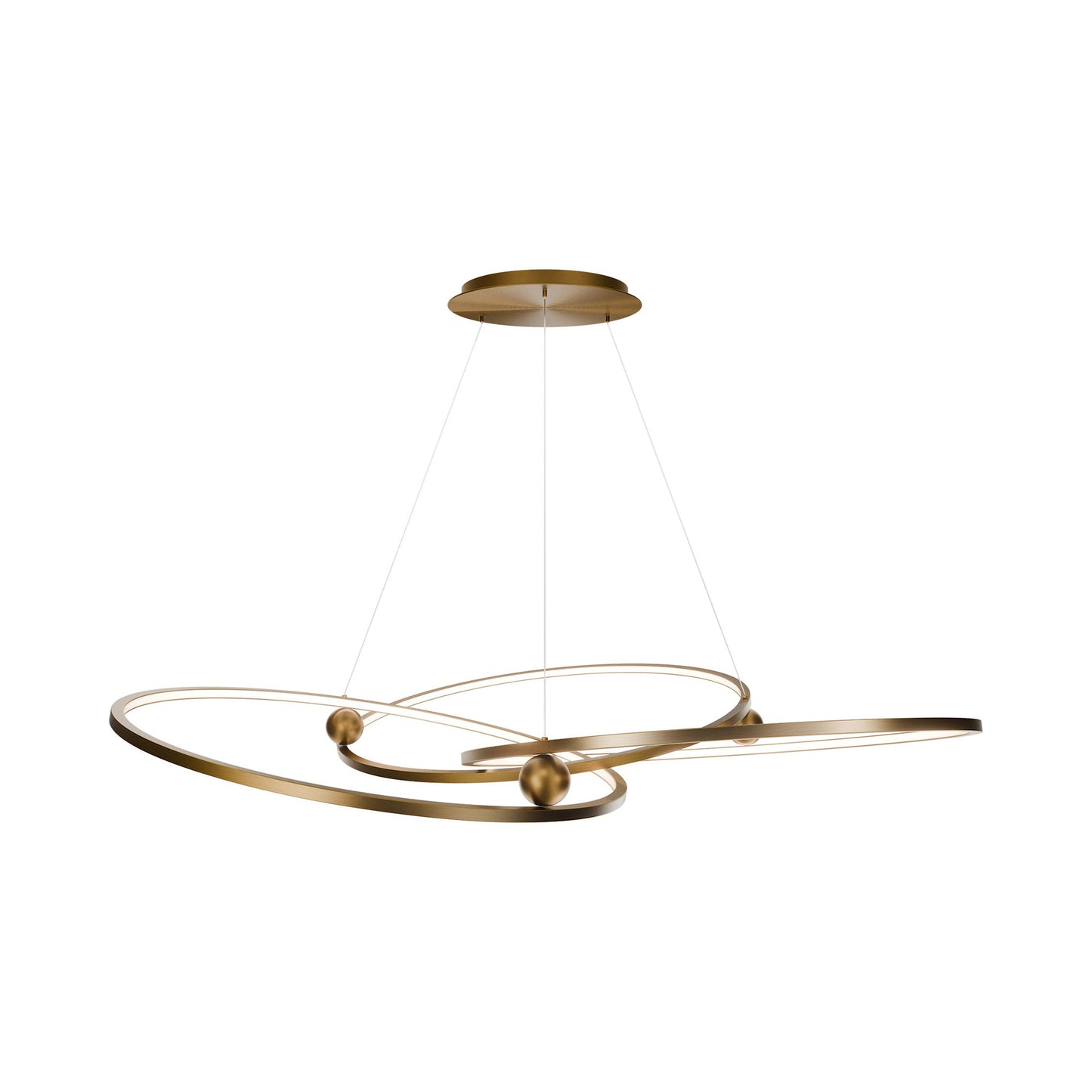Sidewinder LED Chandelier.