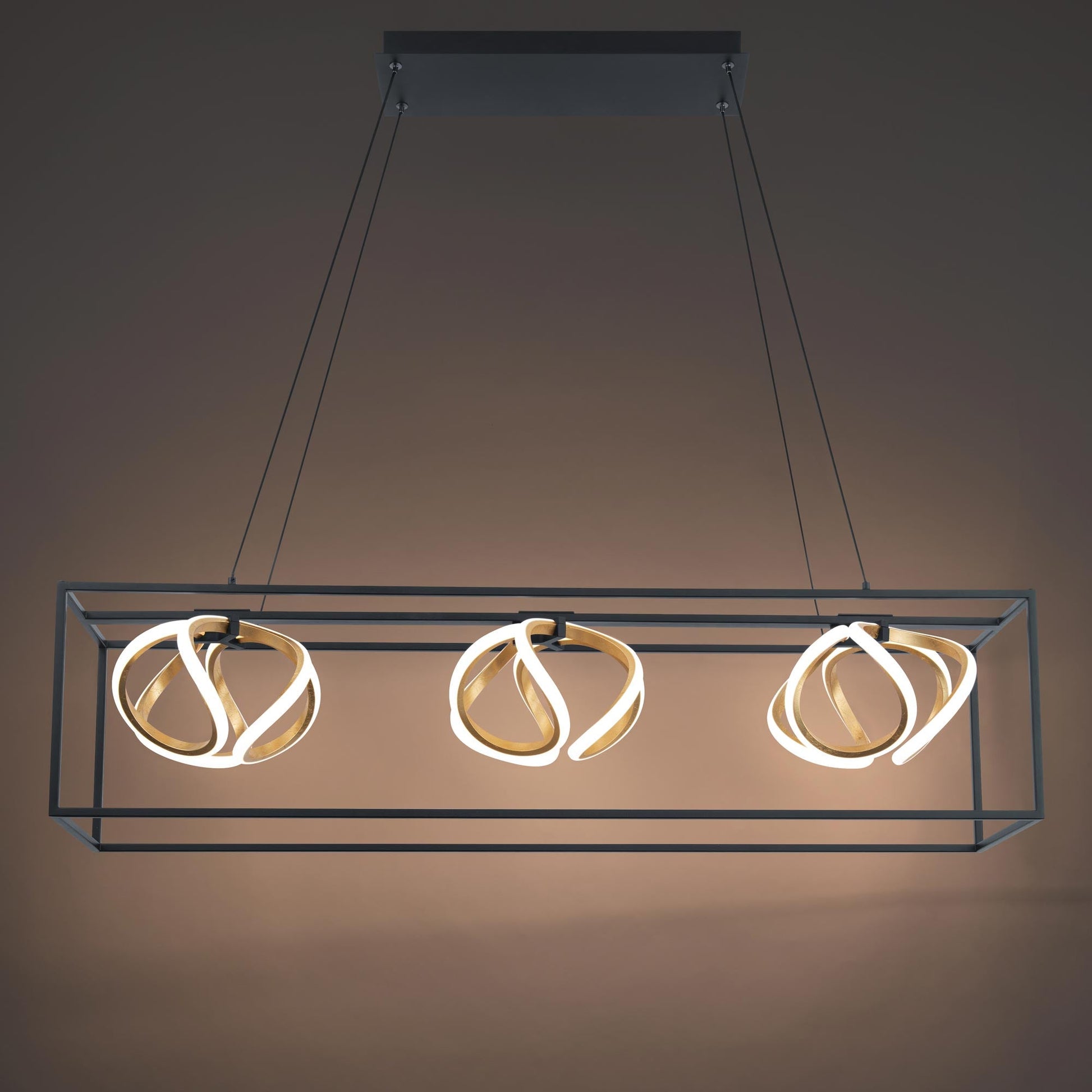 Sinclair Linear LED Pendant Light in Detail.