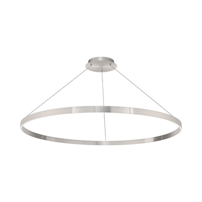 Sirius LED Pendant Light in Brushed Aluminum (47.88-Inch).