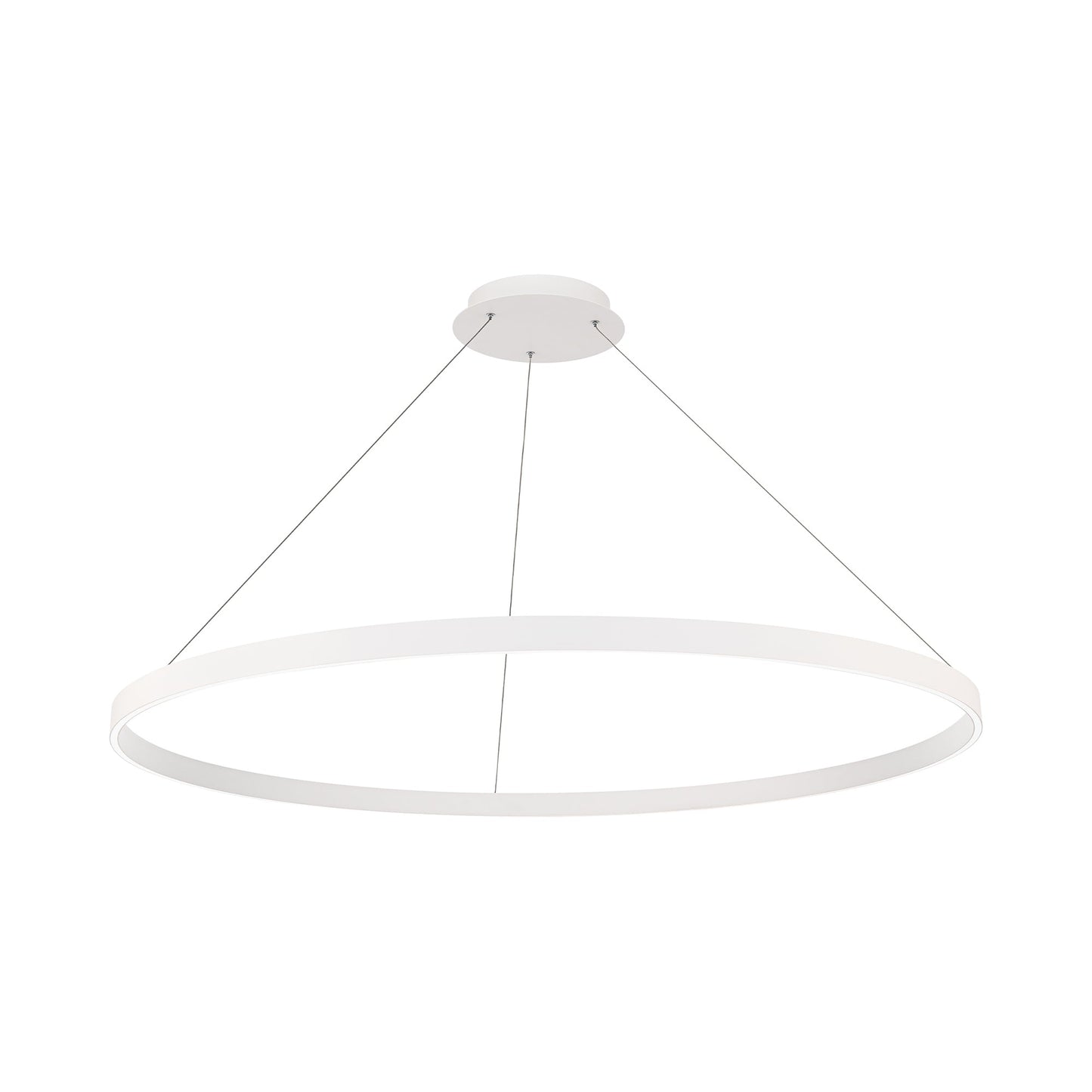 Sirius LED Pendant Light in White (47.88-Inch).