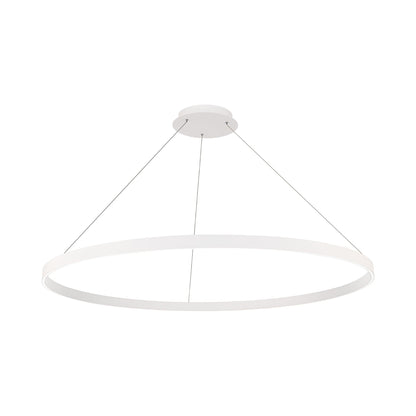 Sirius LED Pendant Light in White (47.88-Inch).