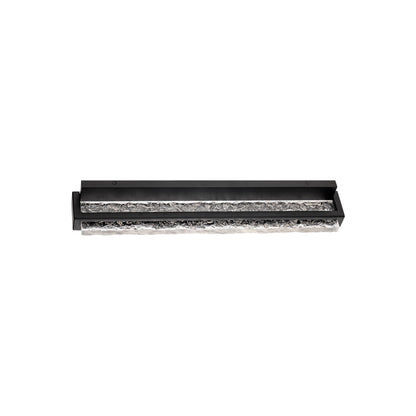 Skate LED Bath Wall Light in Black (Small).