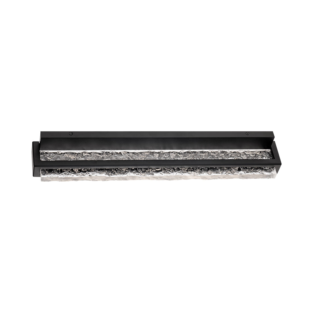 Skate LED Bath Wall Light in Black (Large).