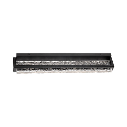 Skate LED Bath Wall Light in Black (Large).