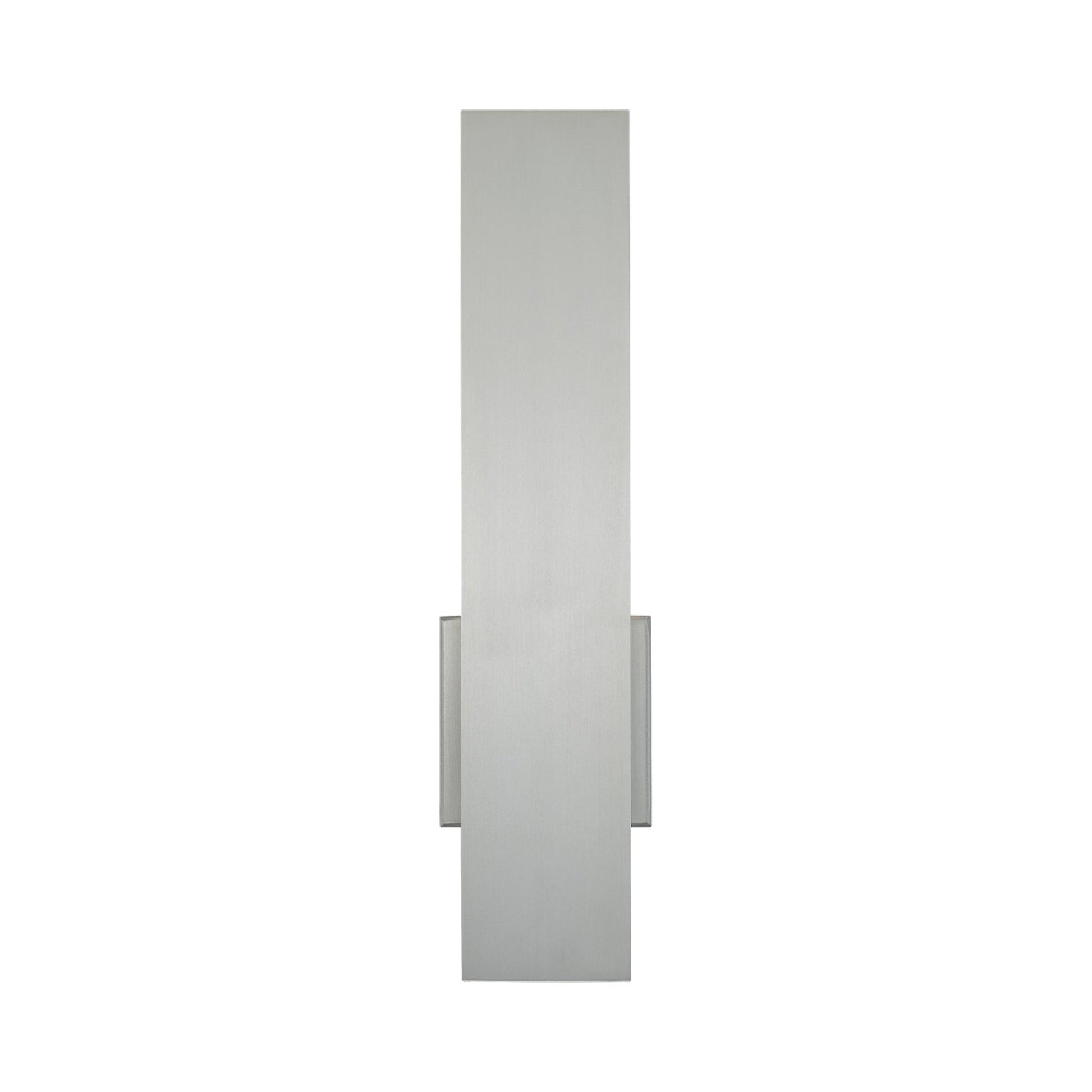 Stag Outdoor LED Wall Light in Brushed Aluminum (3000K).