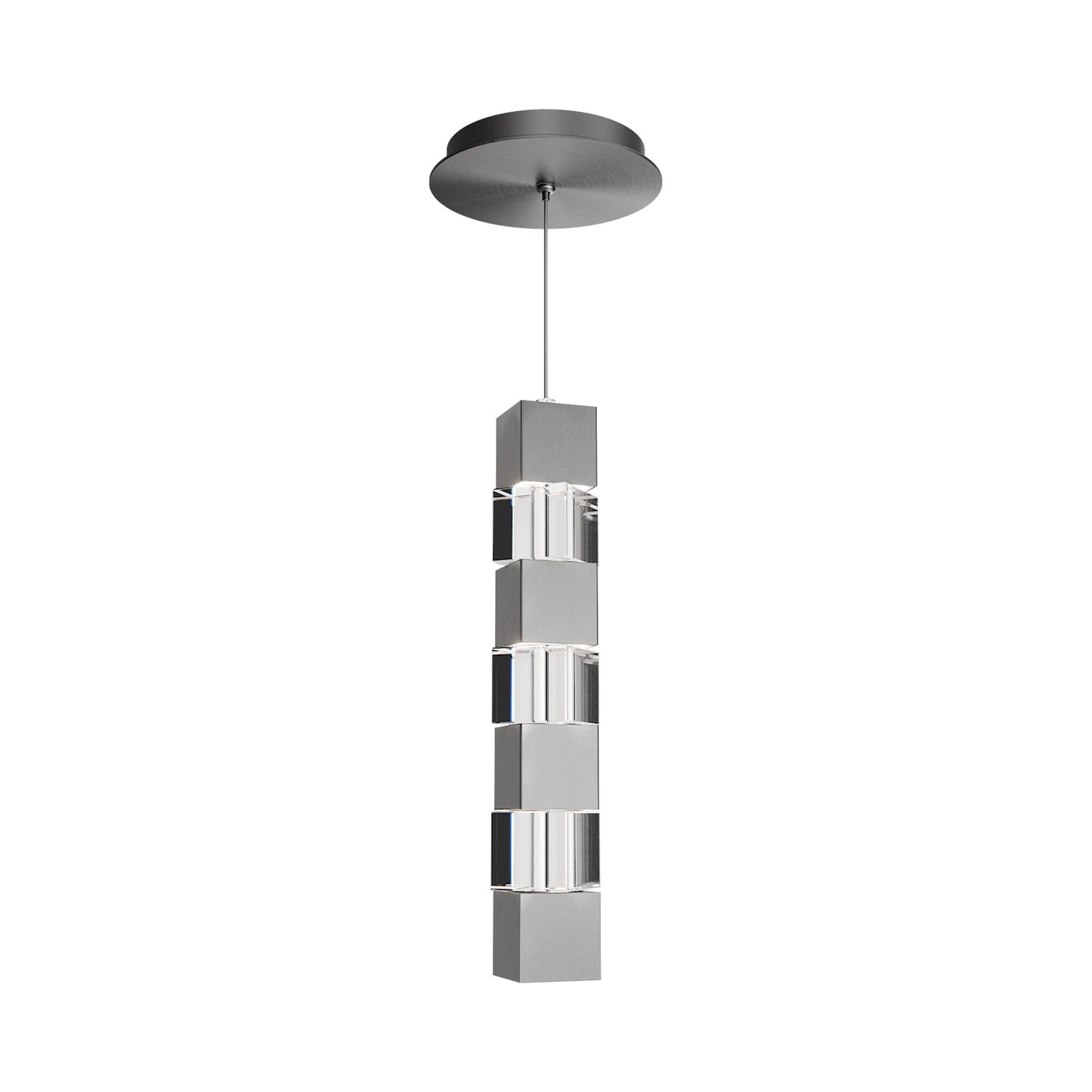 Super Star LED Pendant Light (Brushed Nickel).