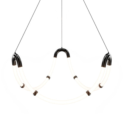 Swathe LED Chandelier in Detail.